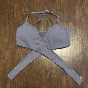 Alphalete wrap sports bra